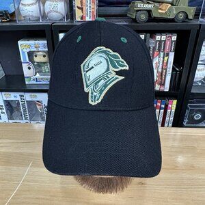 LONDON KNIGHTS Hat OHL Hockey CCM Stitched Wool Blend Black Green
